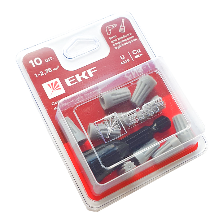 СИЗ-1 (1-2,75мм2) блистер (10шт.) EKF plc-cc-3-b