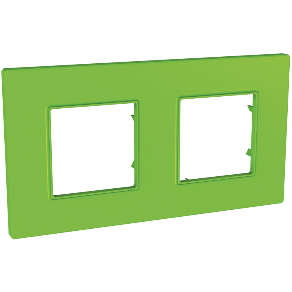 UNICA QUADRO Рамка 2 поста киви Schneider Electric MGU4.704.28