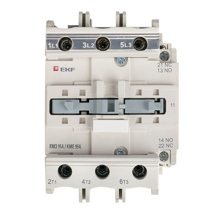 Пускатель магнитный КМЭ 95А катушка управления 220В АС малогабаритный 1NO 1NC EKF ctr-s-95-220