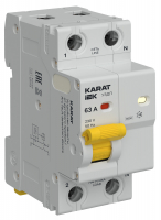 KARAT Устройство защиты от дугового пробоя 1P+N 63A IEK KA-DP10-1-063