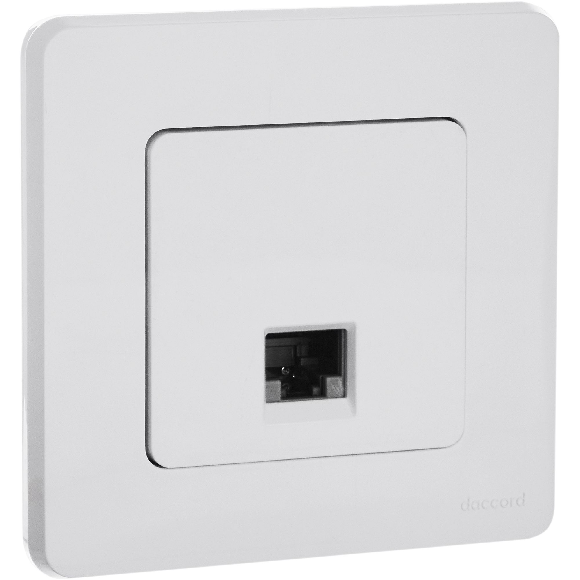 Розетка компьютерная RJ45 категория 5Е UTP белый INSPIRIA IEK 673825