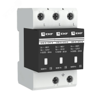 Ограничитель перенапряжений ОПВ-B 3P EKF opv-b3