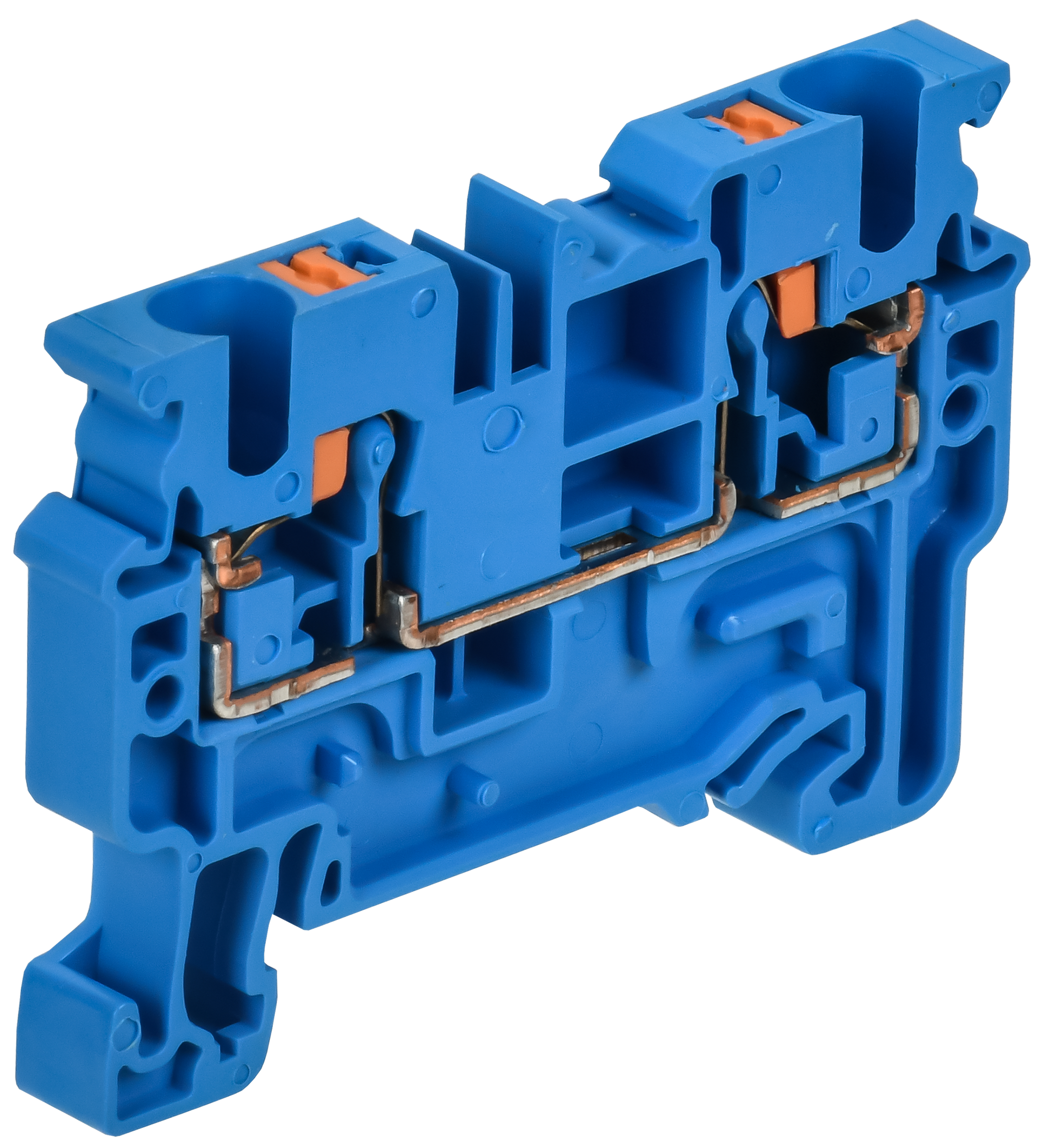 ARMAFIX Клемма пружинная CX4 BU 4мм2 проходная синяя IEK AF-CT40-00-K07-004