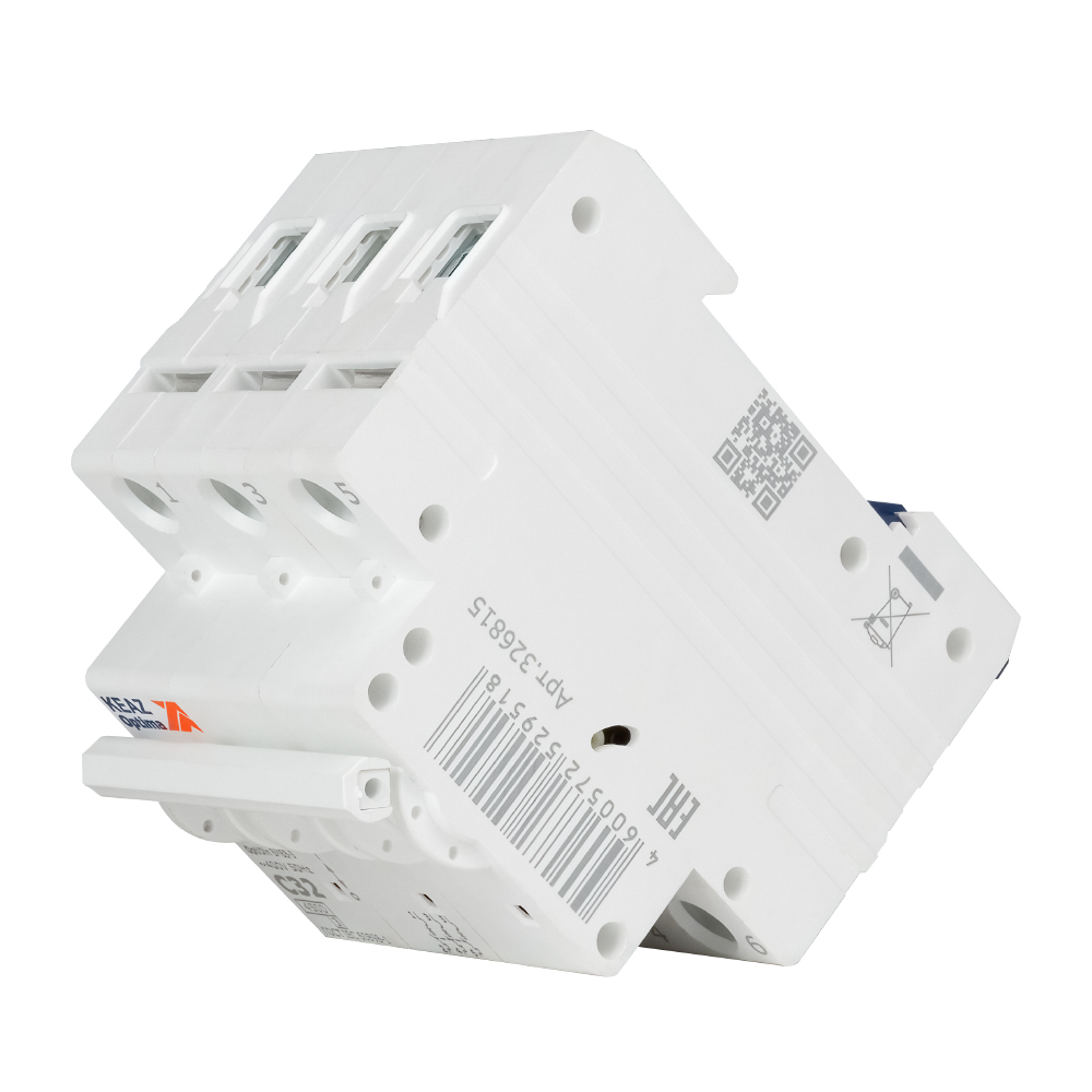 Выключатель автоматический трехполюсный 32А C 4,5кА AC OptiDin BM63-3C32-4,5-УХЛ3 КЭАЗ 326815