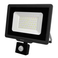 Прожектор светодиодный ДО-50Вт 6500К 4250Лм IP65 с датчиком движения Jazzway JazzWay 5026940A