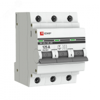 Выключатель нагрузки 3п ВН-125 125А PROxima EKF SL125-3-125-pro