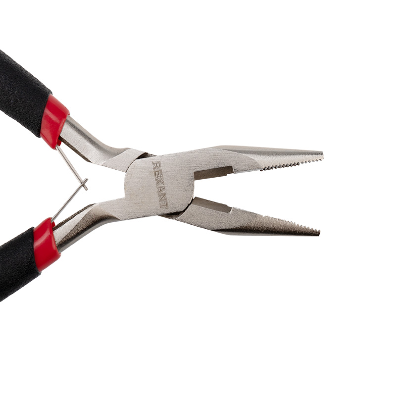 Тонкогубцы мини 120 мм никелированные REXANT 12-4604