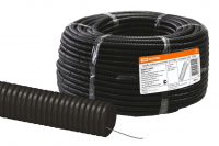 Труба гофрированная ПНД d 20 с зондом (100 м) легкая TDM ELECTRIC SQ0413-0002