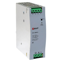 Блок питания на дин рейку 120 вт, 220 В AC /24 В DC EKF DR-E-120W-24