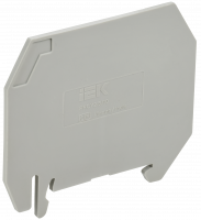 ARMAFIX Разделитель PPCX4 для колодки клеммной CX2.5-CX4 серый IEK AF-CT40-00-K03-004-PP