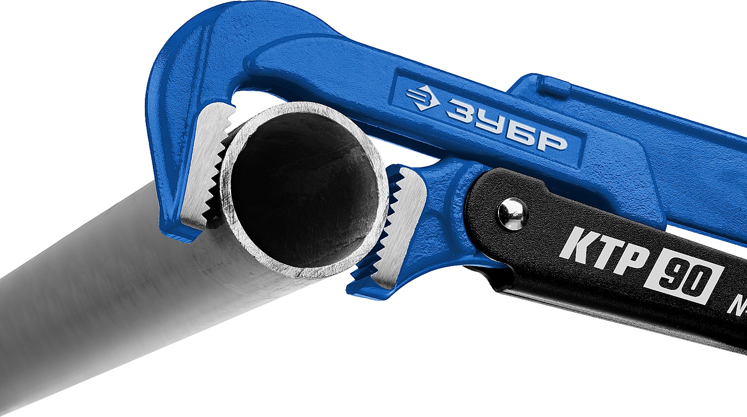 Ключ трубный, прямые губки КТР-90, №3 ЗУБР 27335-3_z02