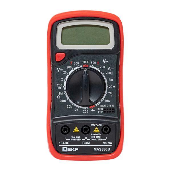 Мультиметр цифровой MAS830B EKF Master In-180701-pm830B