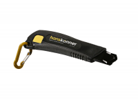 Нож 18мм с обрезиненным корпусом быстрая разблокировка лезвие сталь SK2 1мм Hanskonner HK1076-08-04