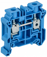 ARMAFIX Колодка клеммная CY10BU винтовая 10мм2 проходная синяя Ex IEK AF-CT30-00-K07-010-EX