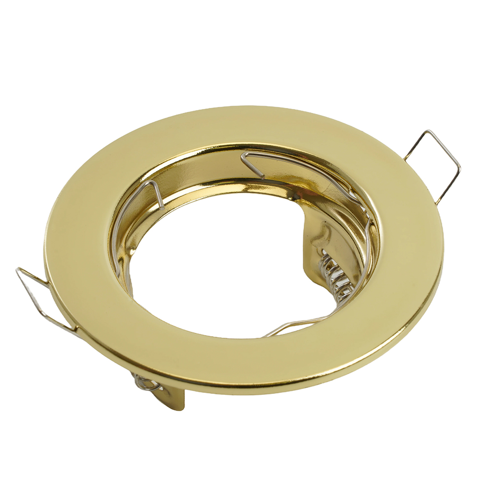 Светильник ИВО-50w 12в G5.3 золото FERON DL10 зол. 15110