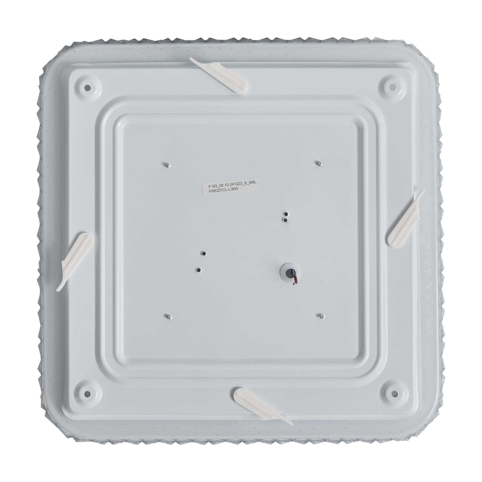 Светильник светодиодный потолочный Bissar LED 36W 1300Лм 3000-6500К, RGB IP20 Белый Freya FR6227CL-L36W