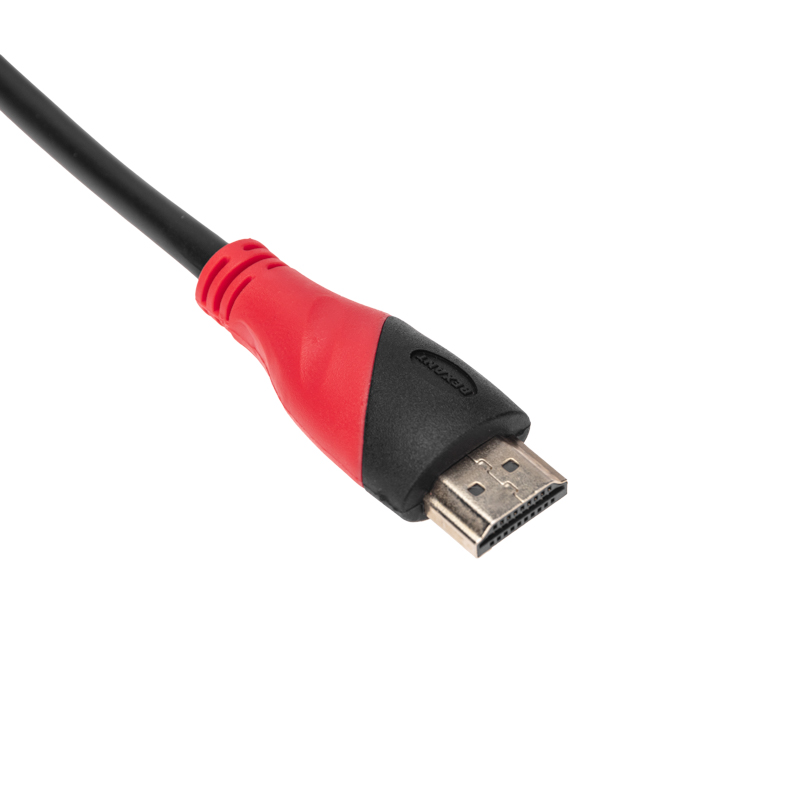 Кабель HDMI - HDMI с фильтрами, 1 метр (GOLD) (PVC пакет), 17-6202, REXANT
