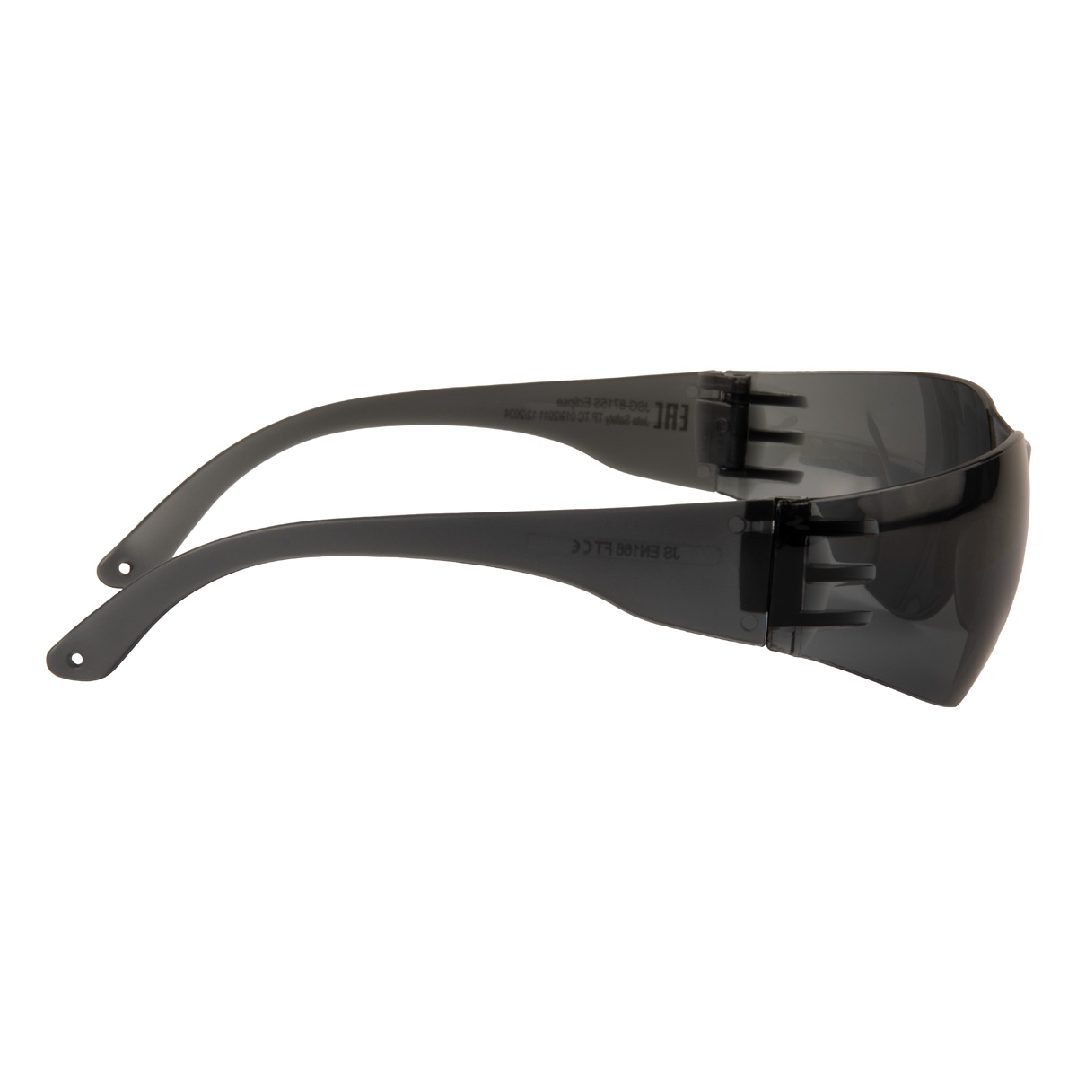 Очки открытые JSG-8715S Eclipse, дымч.линзы, антизапотев. покр.+против царапин Jeta Safety
