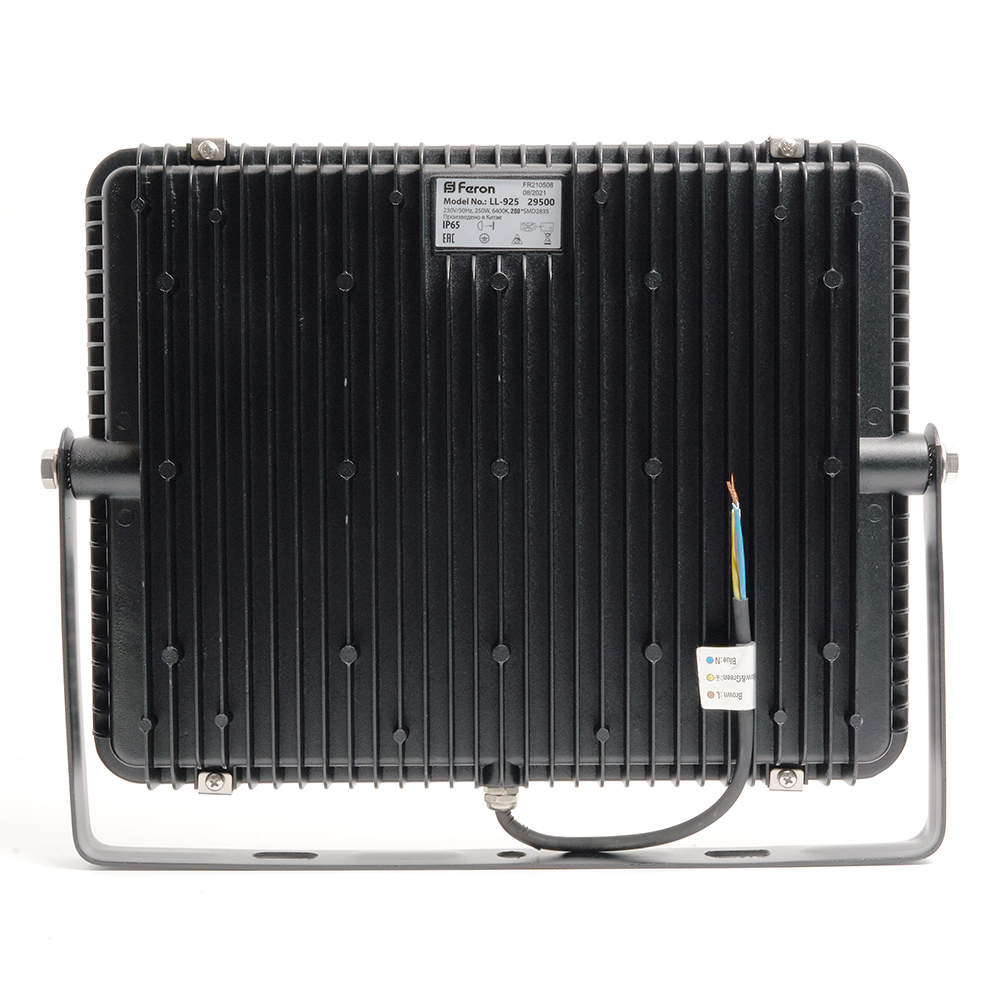 Прожектор светодиодный ДО-250w 6400К 23750Лм IP65 черный FERON LL-925 29500