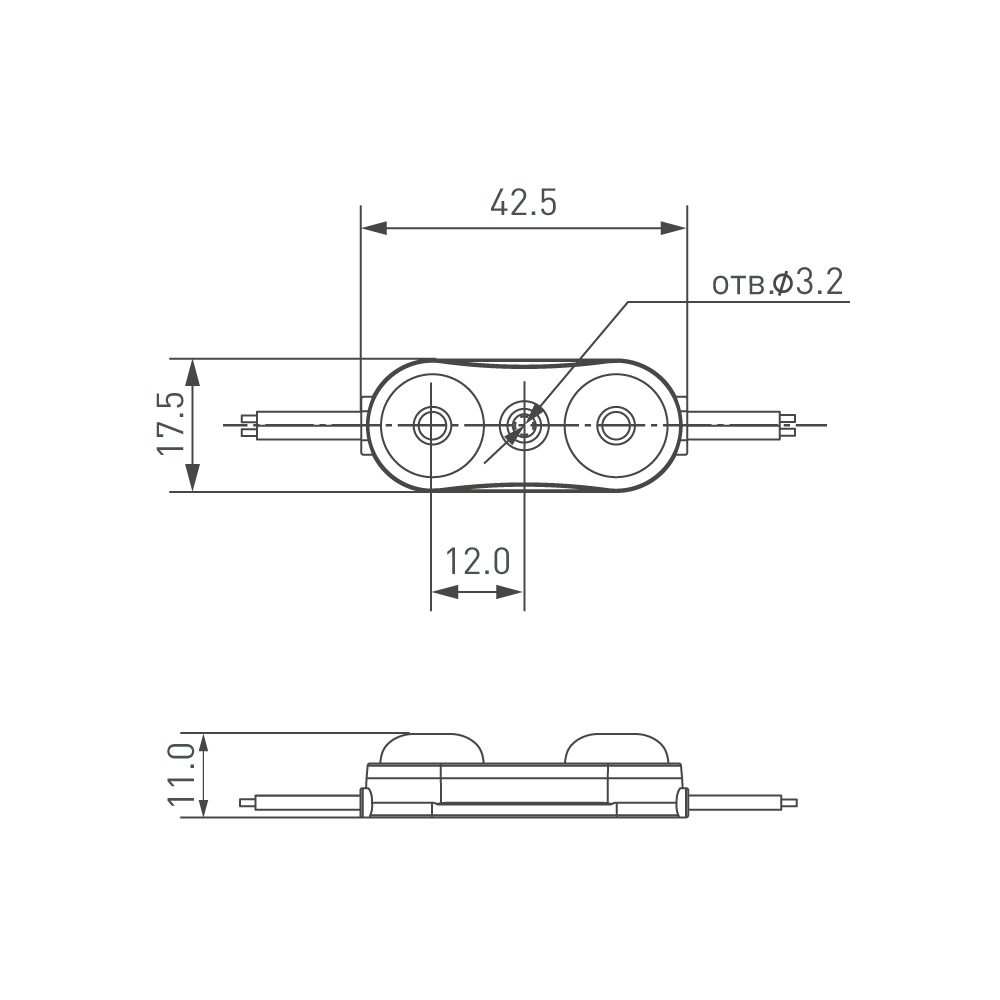 Блок питания ARS-100-24 (24V, 4.2A, 100W) (ARL, IP20 Сетка, 2 года) Arlight 026123