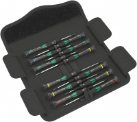 Набор отвёрток Micro 12 Universal 1 для прецизионных работ 12 предметов Wera WE-073675