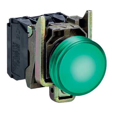 Лампа сигнальная 22мм 24в светодиодная зеленая Schneider Electric XB4BVB3