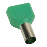 Наконечник штыревой втулочный под два провода НШвИ2 OptiKit T-Shv2-PVC- 16-14 (100шт) КЭАЗ 278054