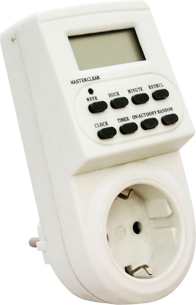 Розетка с таймером (недельная) электронная IP20 16А 3500W FERON ТМ22 23205