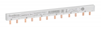 City9 Set Шина гребенчатая 2P (L1L2) шаг 18мм 12 модулей 63А Systeme Electric C9XPH212