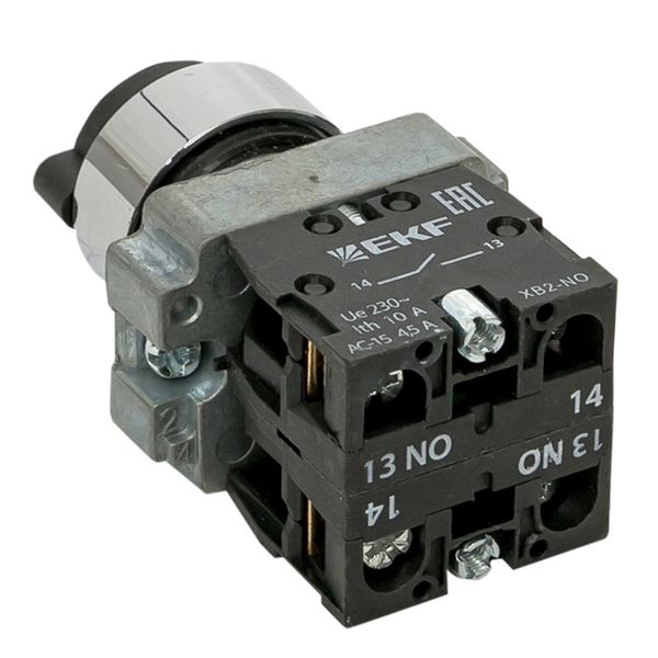 Переключатель BG33 3 полюса с замком не возвратный 2NO EKF xb2-bg33