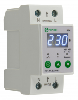 Реле контроля напряжения 1L (230В AC) 63А Релеон RV111823063