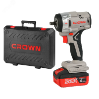 Гайковерт ударный аккумуляторный CROWN CT22062HX-4 BMC
