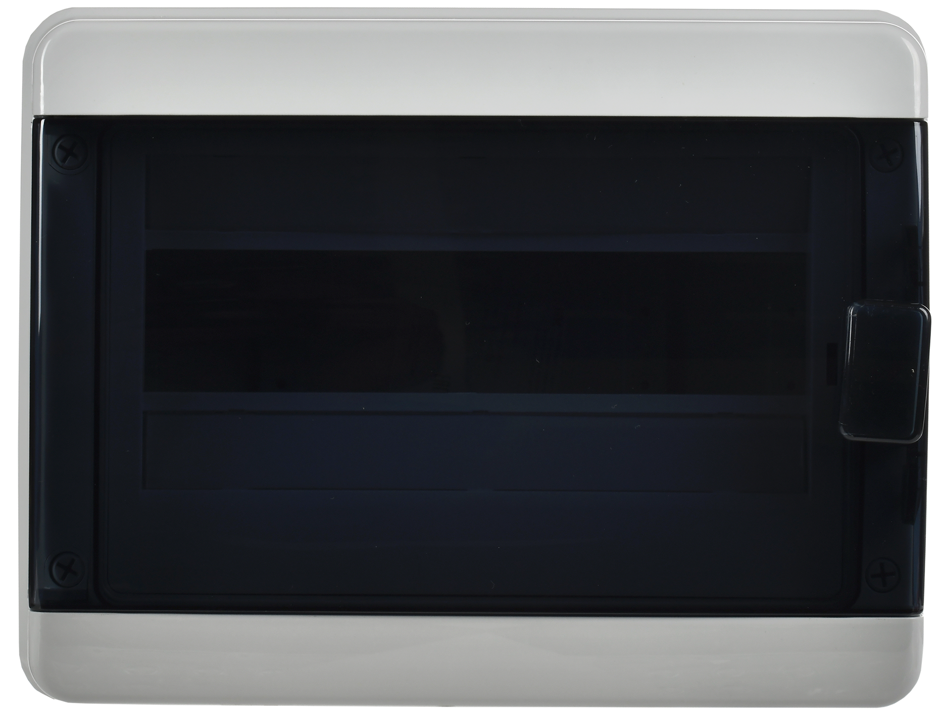 TEKFOR Корпус пластиковый навесной КМПн-12 IP65 черная прозрачная дверь IEK TF5-KP72-N-12-65-K03-K02