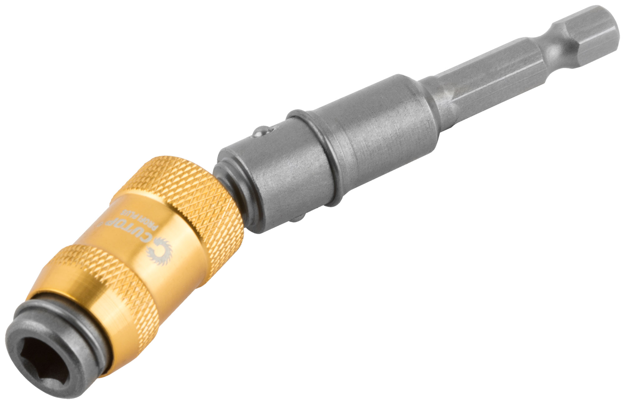 Адаптер шарнирный угловой с магнитным держателем для бит 1/4 до 25 градусов 90 мм CUTOP 83-584