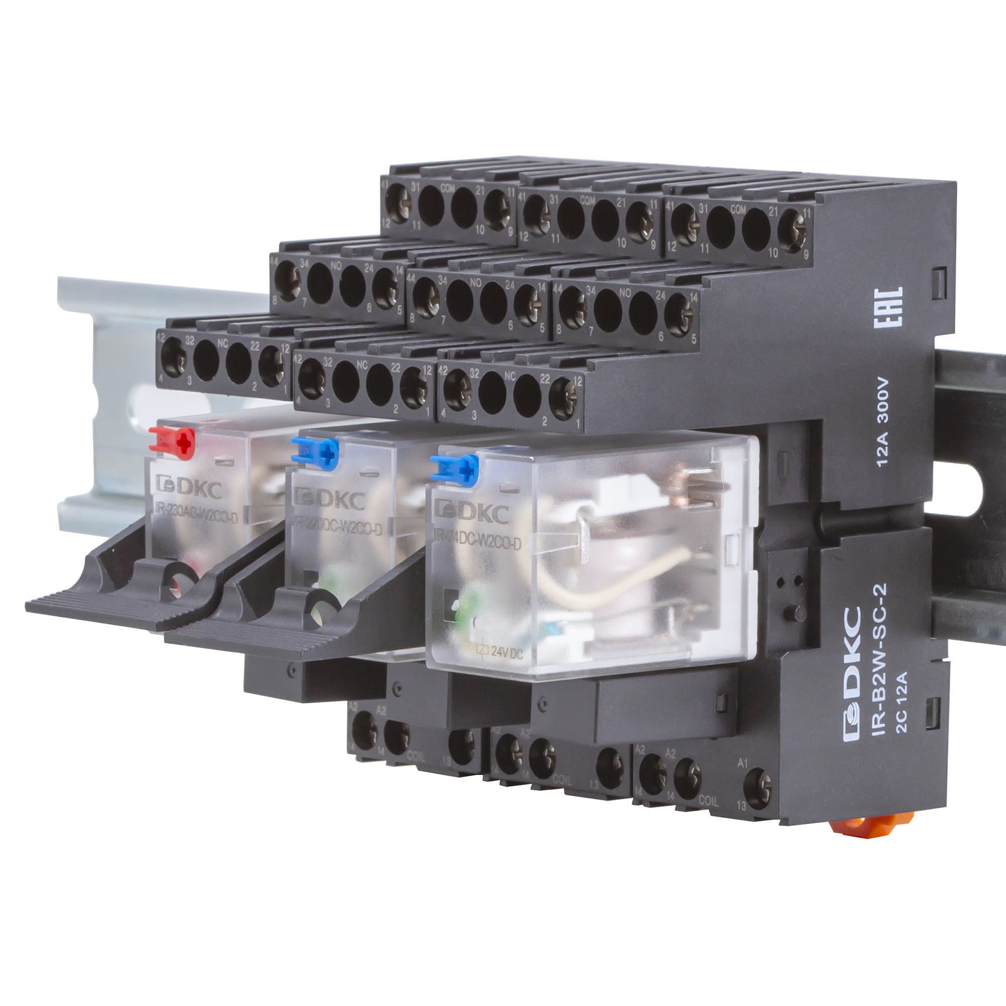 Пластиковый фиксатор для колодок IR-B4-SC/PT DKC IR-RB-2