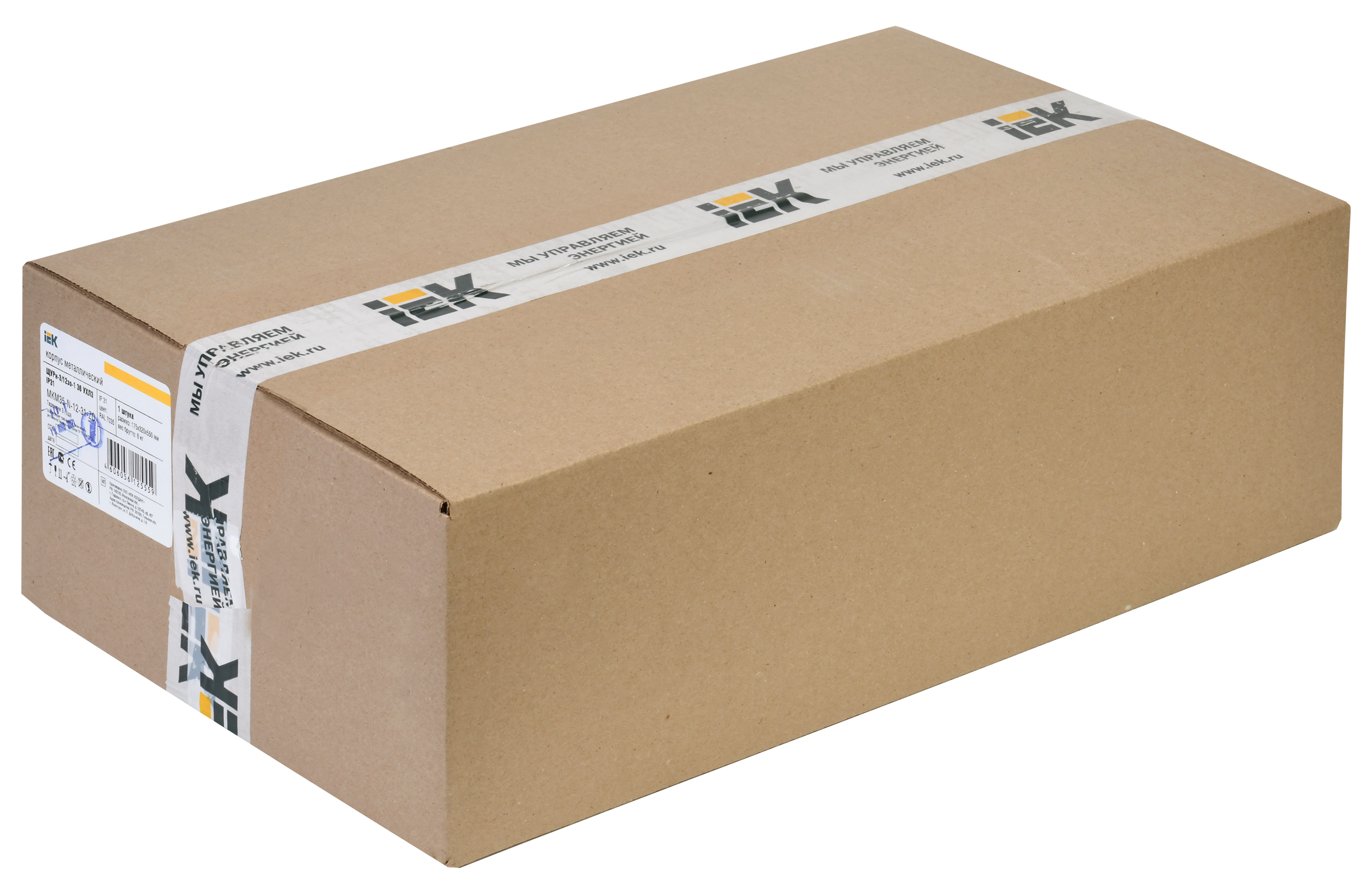 TITAN Корпус металлический ЩУРн-3/12 (540х310х165)IP31 IEK MKM35-N-12-31-ZO