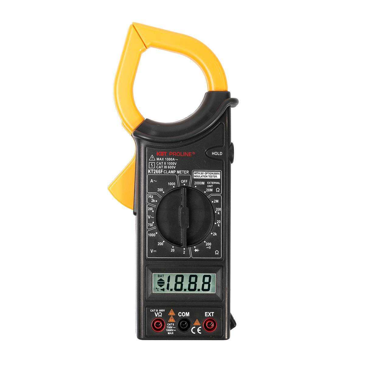Токовые клещи цифровые KT 266F серия PROLINE КВТ 79133