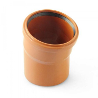 Отвод 110 15 град., для наружной канализации Хемкор 2491211