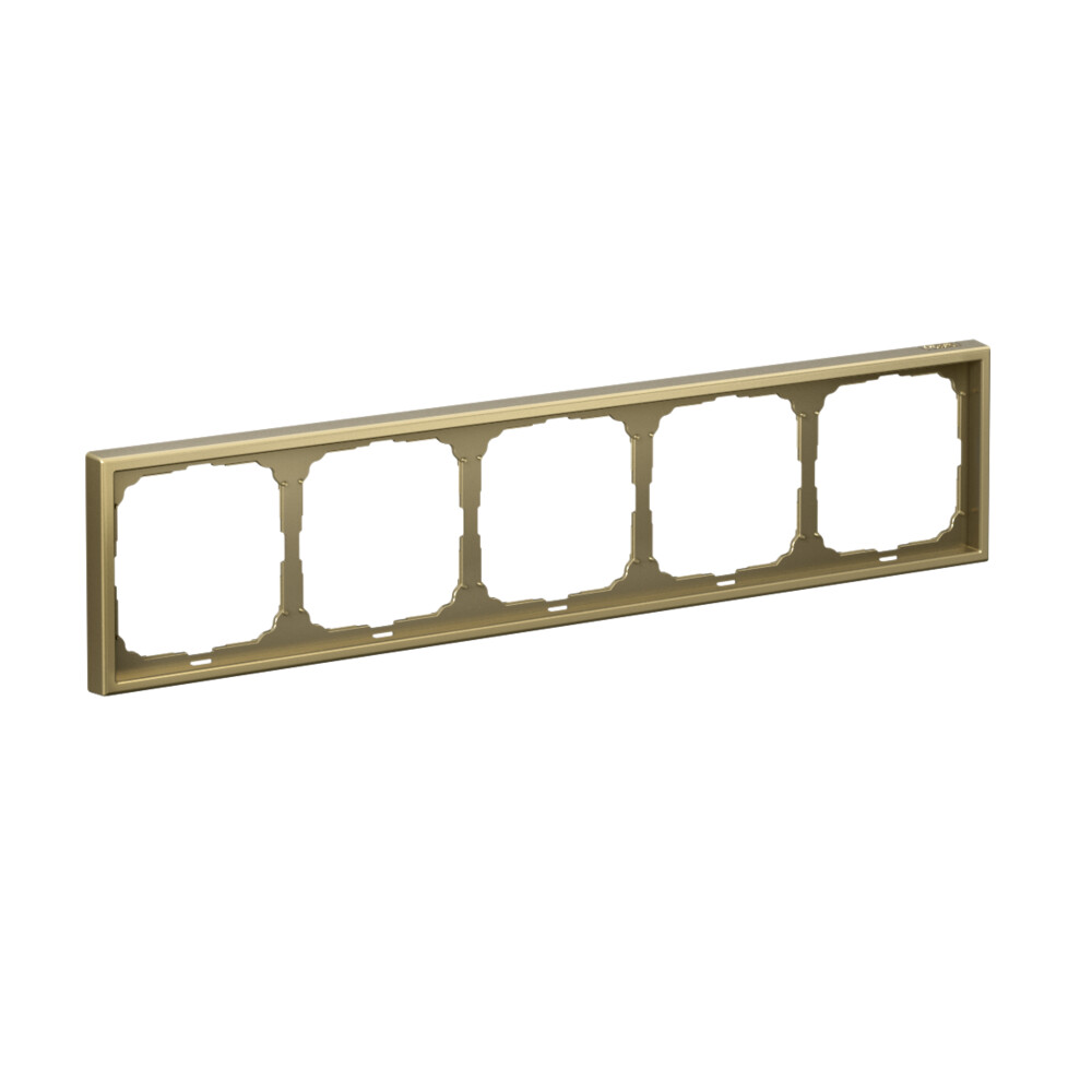 ARTGALLERY рамка 5-постовая, золото Systeme Electric GAL001605