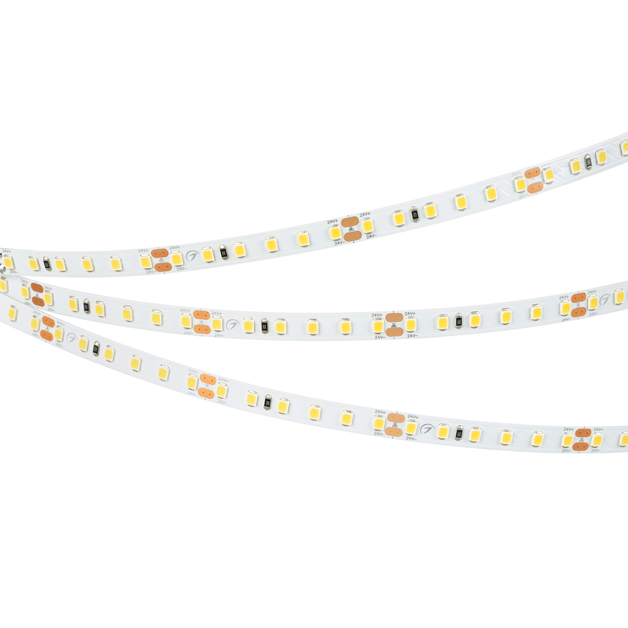Лента LED RT-A120-8mm 24V Day4000 (9.6 W/m, IP20, 2835, 5m) (ARL, Открытый) Arlight 011581(2)