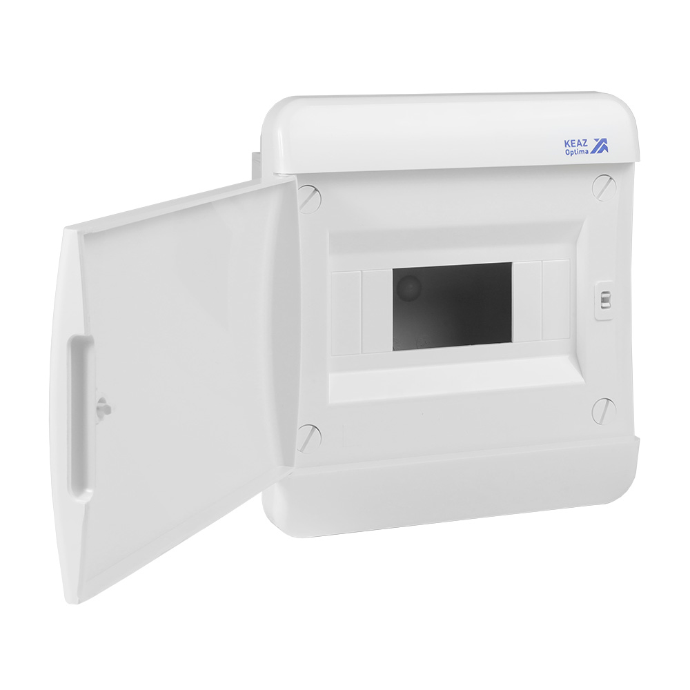 Щит распределительный встраиваемый пластиковый ЩРВ-п-8 OptiBox P-BVN-2-08-IP41 КЭАЗ 117944