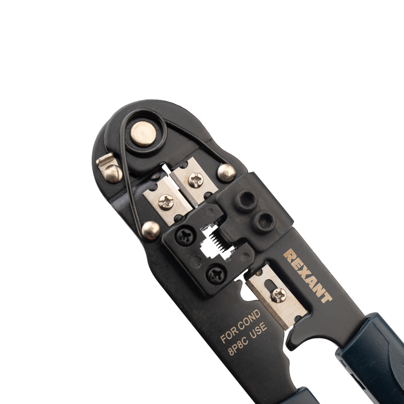 Кримпер для обжима компьютерный 8P8C (ht-210N) REXANT 12-3451