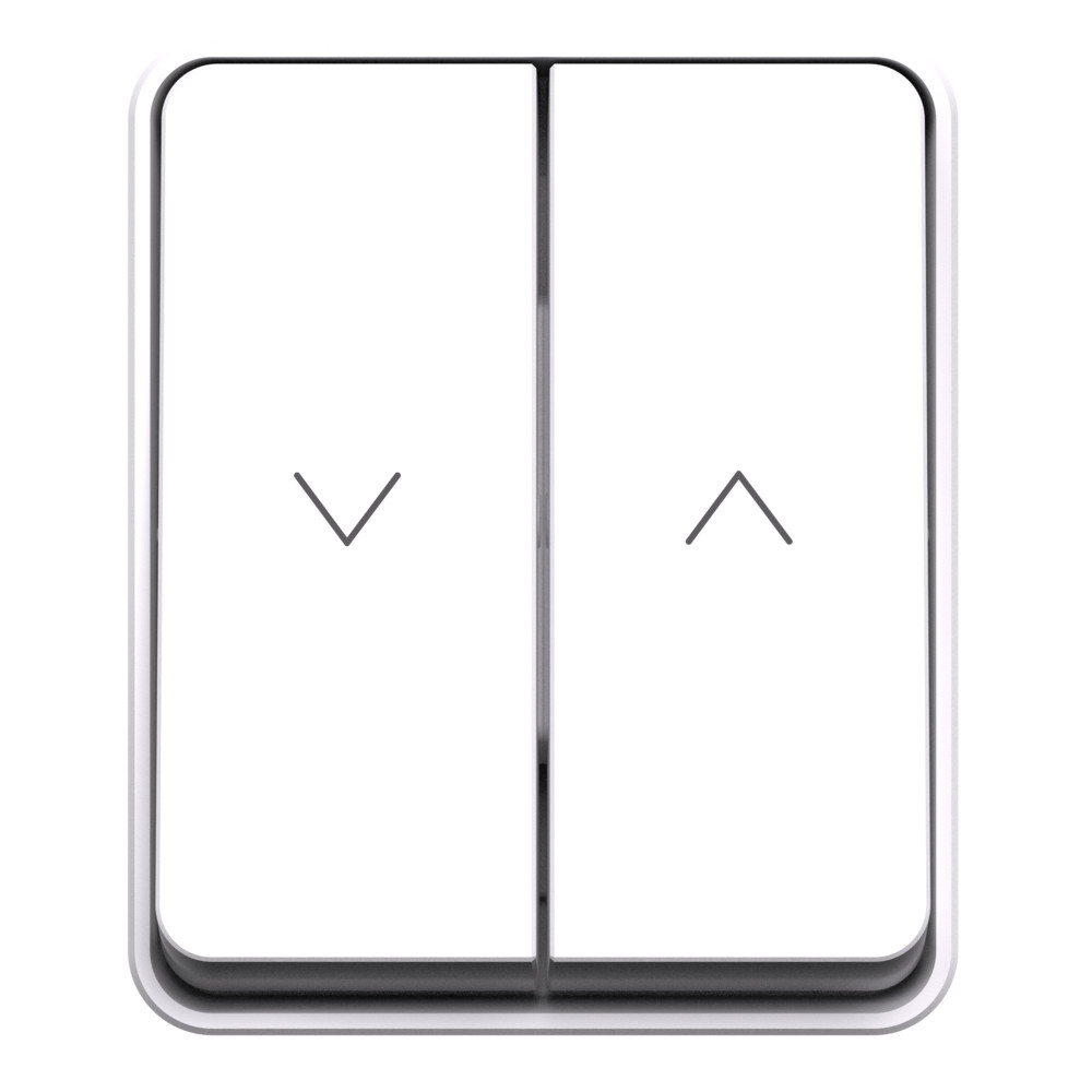 ATLASDESIGN PROFI IP54 2-клавишный ВЫКЛЮЧАТЕЛЬ ДЛЯ ЖАЛЮЗИ, 2хсх.4, БЕЛЫЙ Systeme Electric ATN540119