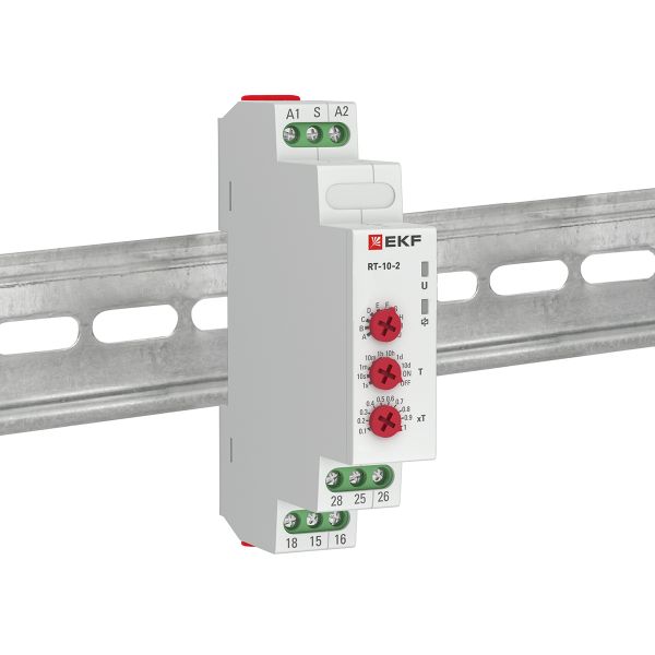 Реле времени (10 устанавливающихся функций) RT-10 12-240В PROxima EKF rt-10-12-240
