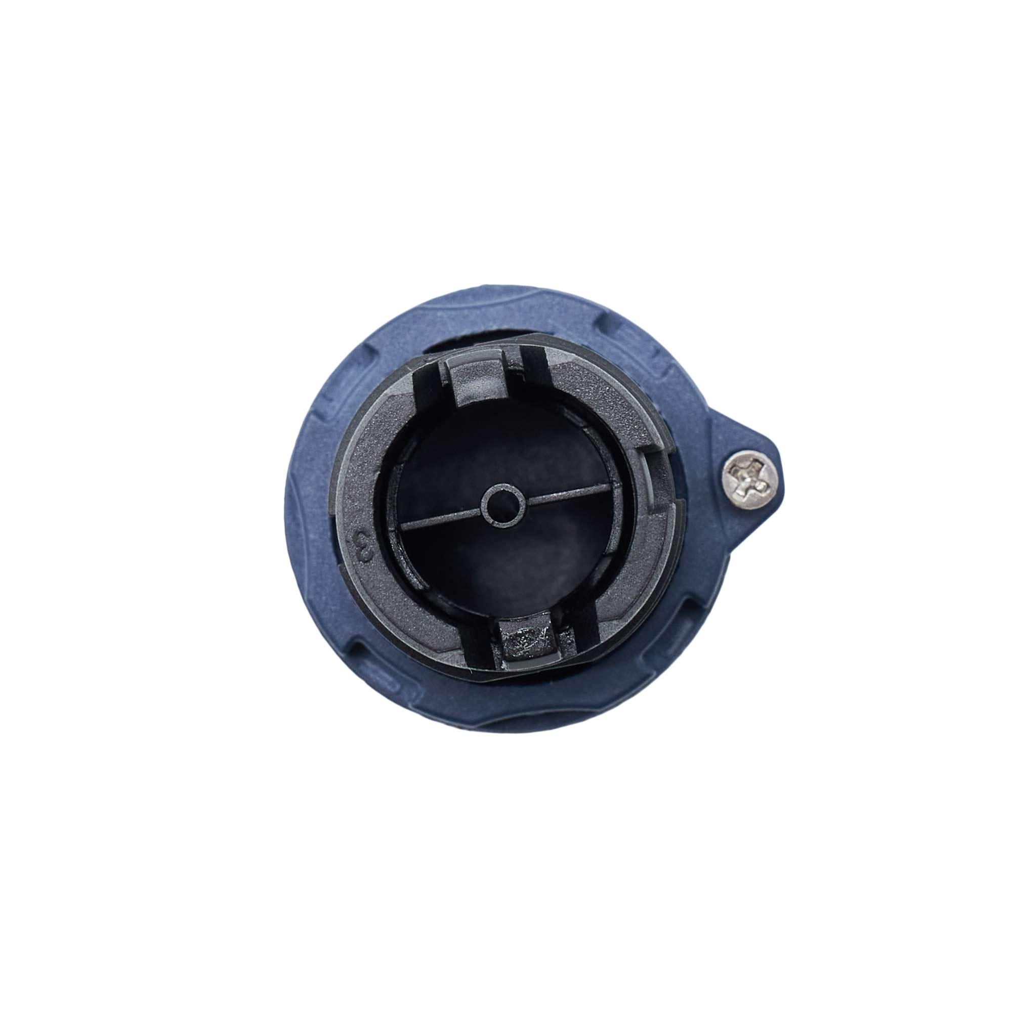 Головка кнопки плоская без фиксации, черная DKC M22P-FMBLP
