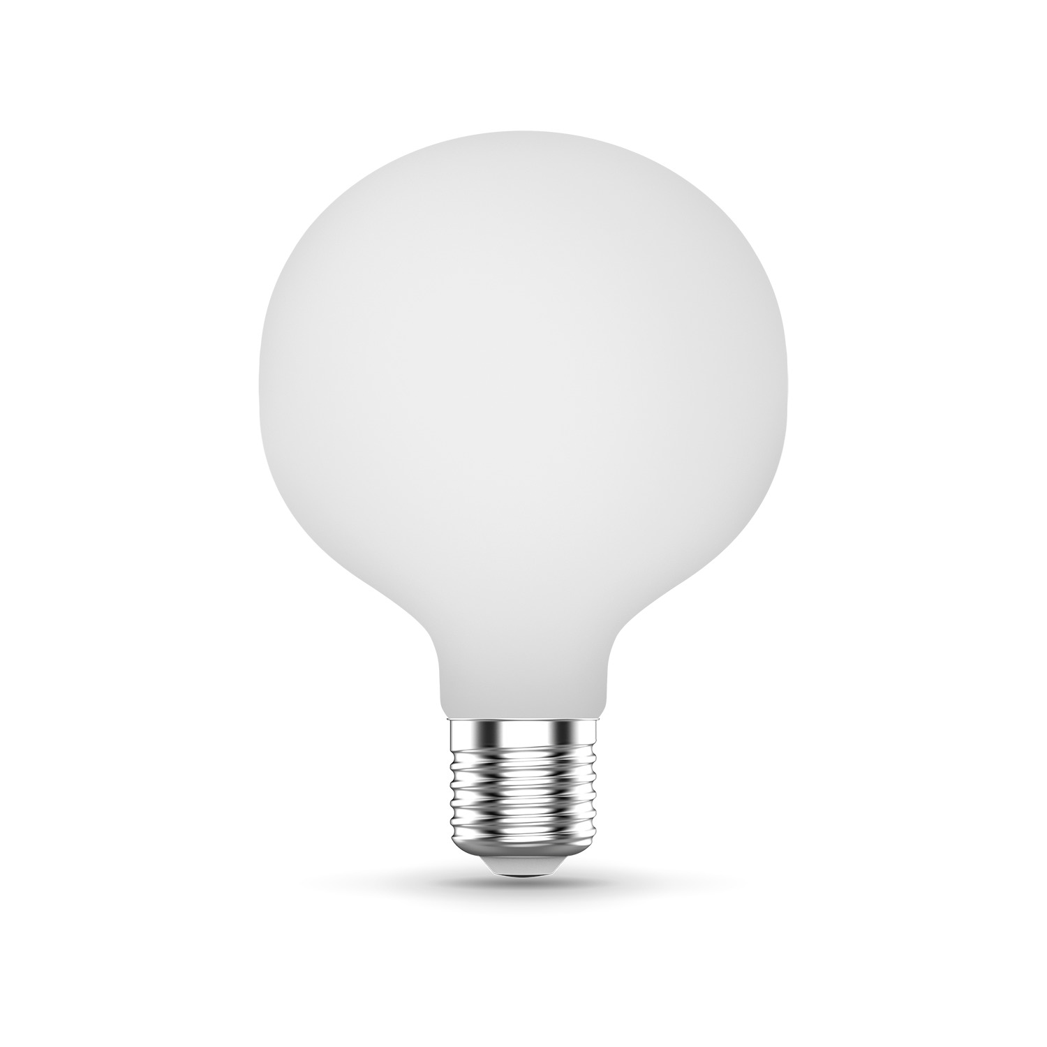 Лампа светодиодная филаментная LED 10 Вт 1100 лм 4100К AC185-265В E27 шар G95 нейтральный матовая колба Black Filament Gauss GAUSS 189202210