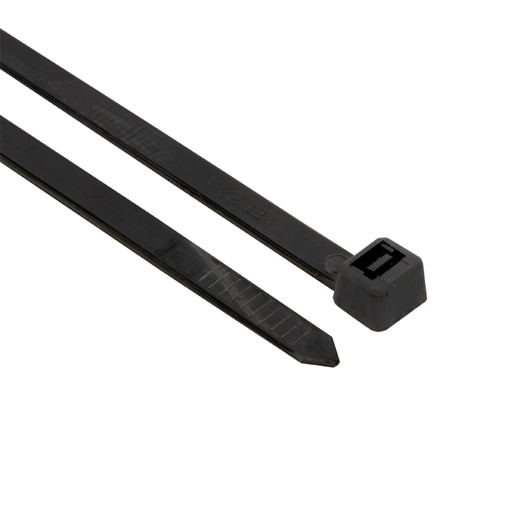 Хомут 2.5х200 черный нейлон (100шт) EKF plc-cb-2.5x200