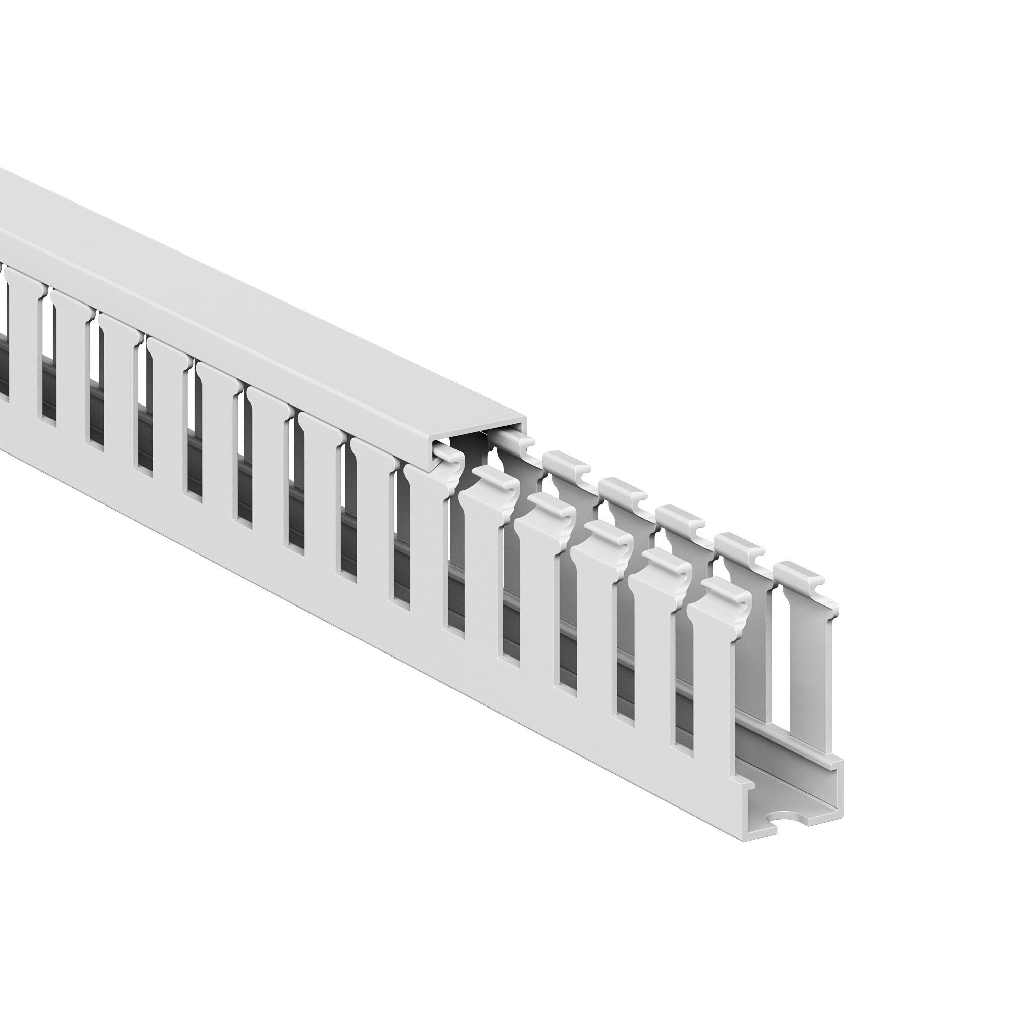 Короб перфорированный RL75 15x30 серый QUADRO DKC 00672RL