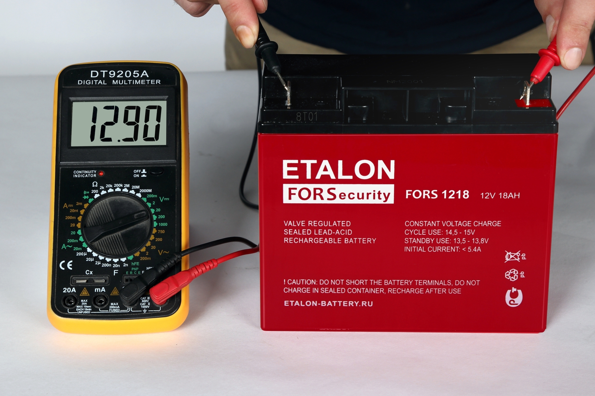 Аккумулятор 12В 18Ач ETALON BATTERY FORS 1218 200-12/18S