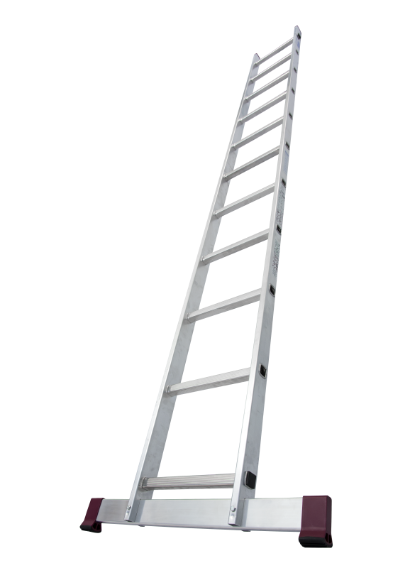 Лестница приставная  CORDA 1х11 с траверсой KRAUSE 030184